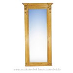 Spiegel Wandspiegel Garderobenspiegel groß Massivholz Landhausstil Maße 204x98 cm