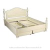 Bett Doppelbett Wolkenbett 160x200 weiß Landhausstil/- möbel Schubladenbett Vollholz