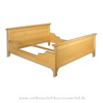 Bett Doppelbett Bettgestell 220x200 Weichholz Landhausstil Massiv Bauernmöbel Vollholz