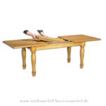 Esstisch Kulissentisch Holztisch Buche Massivholz ausziehbar quadratisch Vollholz
