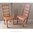Stuhl Holzstuhl Küchenstuhl Fichte Massivholz Landhausstil mit hohe Rückenlehne