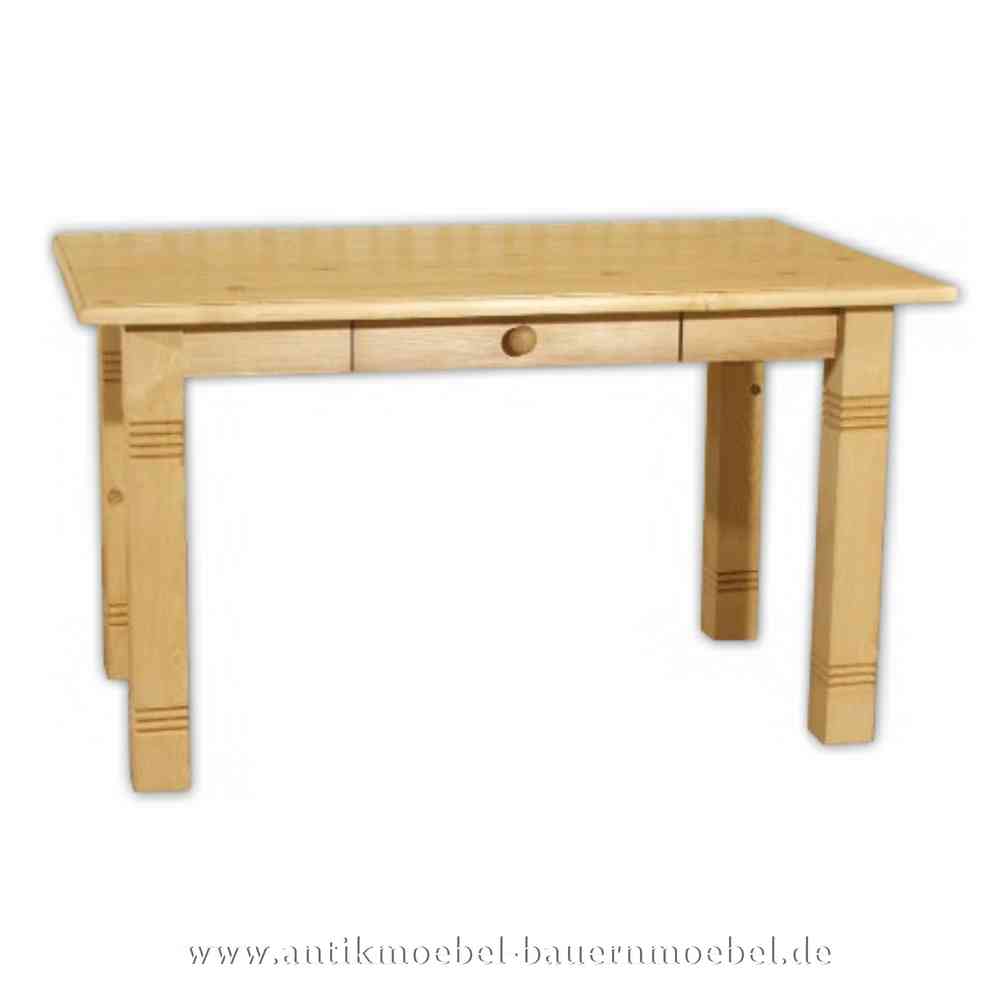 Esstisch Küchentisch Holztisch quadratisch Massivholz Landhausstil